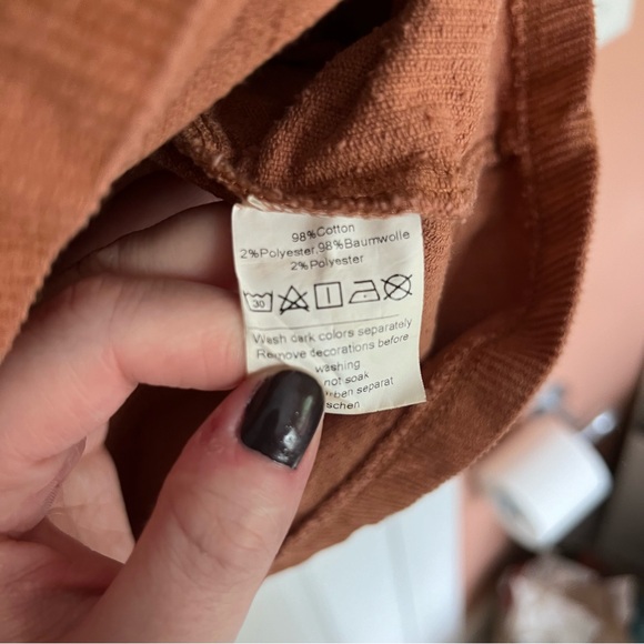 Rust Mini Skirt - Picture 4 of 5